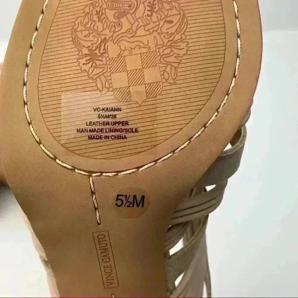 Vince Camuto Kaiann booties 5.5 moon beach Suede - Picture 6 of 8